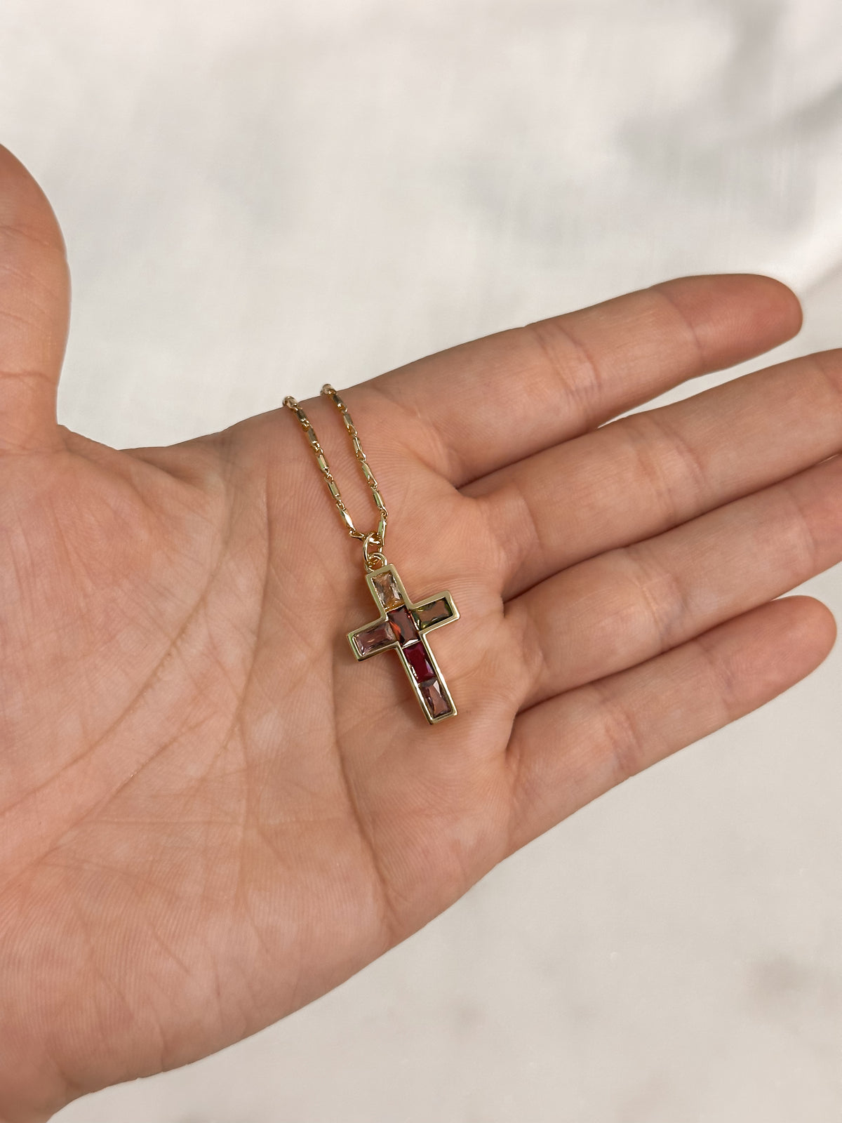 Gracia Cross Necklace