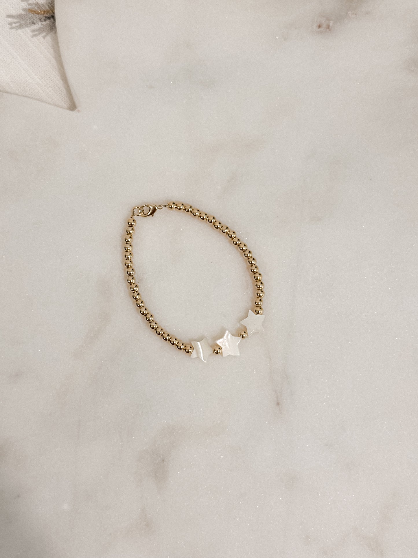 Pearly Star Bracelet