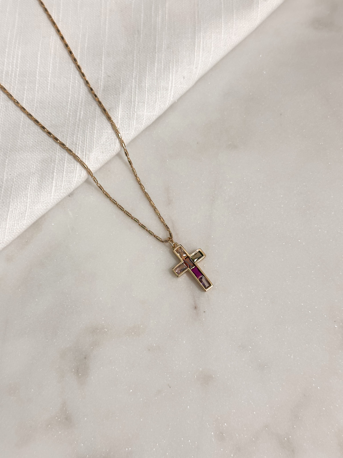 Gracia Cross Necklace